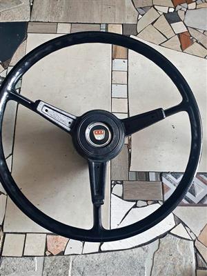 Old Ford steering wheel