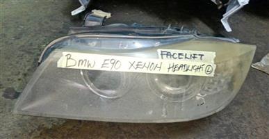 BMW E90 facelift xenon headlight