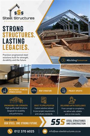 Steel Structures: Workshops, Offices, Churches, Schools & more!