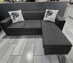 L Shape 3 seater couch for sale 2months old