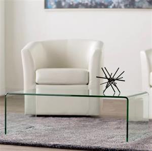COFFEE TABLE CLEAR GLASS BRAND NEW FOR ONLY R2199!!!