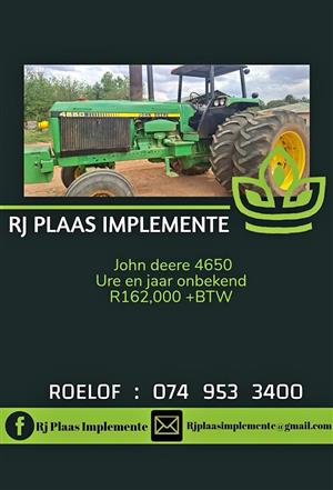 John deere 4650
