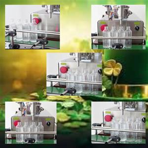 “Industrial piston fillers, fully automatic, stainless steel precision, single/d