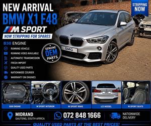 BMW X1 F48 LCI 2020 M Sport B38 Stripping For Spares | Engine, Gearbox, Body Parts