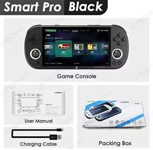  Original TrimUI Smart Pro Handheld (Black) + Sony 128GB SD Card –