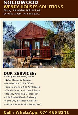 SOLIDWOOD WENDY HOUSES SOLUTIONS PROJECT 