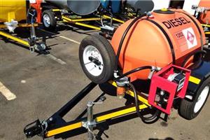 500 LITRE PLASTIC DIESEL/WATER BOWSER 