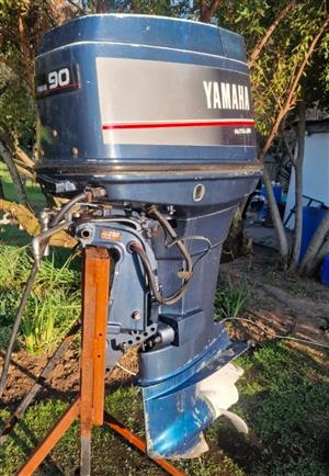 90hp Yamaha Outboard Motor