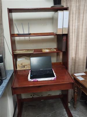 Beautiful  wooden Desk , Home office , workstation , excellent condition.