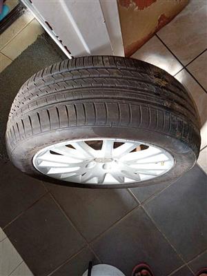 Rim &Tyre 22.5/50 ZR 17 new