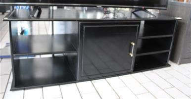 BLACK PLASMA STAND (S066816B)