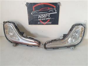 Hyundai Accent fog light set 12-17 