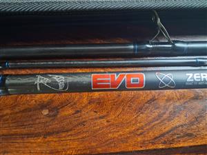 Evo zero 15 ft 3 piece fishing rod