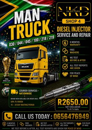Services_for_MAN_Truck_Diesel_Injectors
