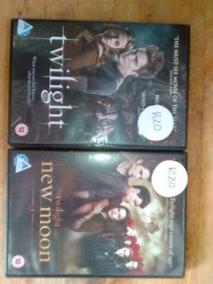 Twilight and twilight new moon DVD