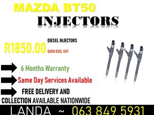 MAZDA BT50 INJECTORS 