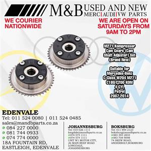 M271 Kompressor Cam Gears (Camshaft Adjuster) Set (Brand New) Suitable for Mercedes-Benz  W204