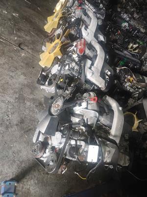 SSANGYONG MUSSO 662. 5CYLINDER FRONT SUMP DIESEL ENGINE FOR SALE