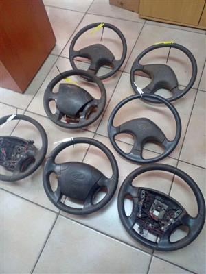 Mahindra scorpio Mhwk pik up and Mahindra bolero  steering wheel