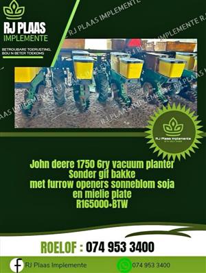 John deere 6 ry 91 vacuum planter