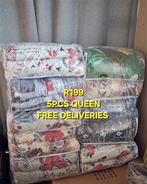 Duvets 5pcs Queen set