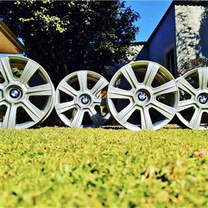 SET OF 17" BMW RIMS LIKE NEW