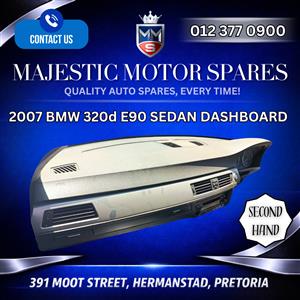  2007 BMW 320d E90 Sedan Dashboard – Used | For Sale