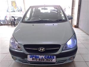 2010 HYUNDAI GETZ 1.4 MANUAL PETROL 120.000KM  LIGHT BLUE SERVICE BOOK 