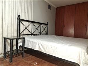 King size bed, 2bedside tables with matress 