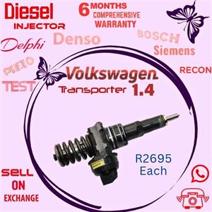 VW Transporter 1.4 diesel injectors