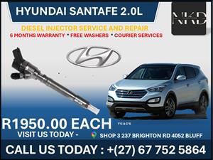 Hyundai Santafe 2.0L injectors 