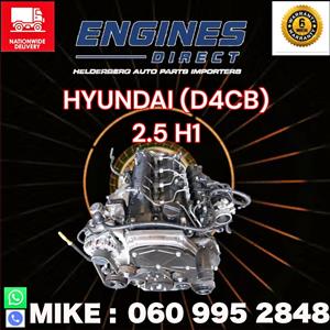 Import Hyundai H1 D4CB Engine. Bosch Injectors.