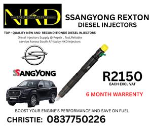 SSANGYONG REXTON DIESEL INJECTORS FOR SALE