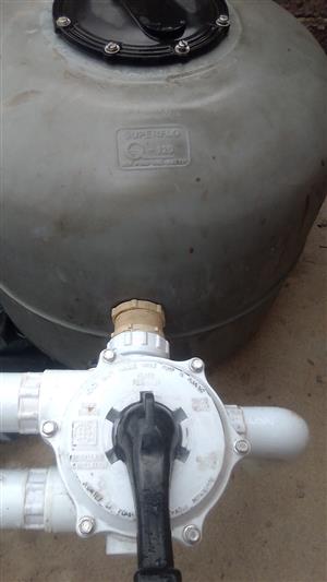 3 bag Quality sand filter with new multiport selector valve