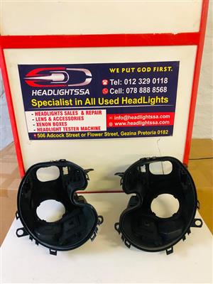 Mini Cooper R56 left and right side headlight replacement housing 