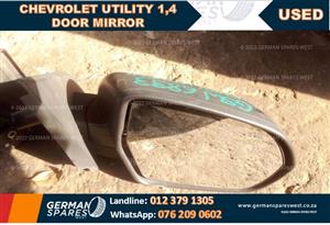 CEVROLET UTILITY 1.4 DOOR MIRROR FOR SALE 