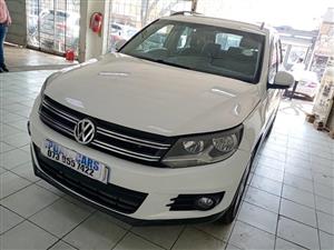 2013 VW TIGUAN TSI 1.4 MANUAL PETROL SUNROOF WHITE COLOR 88,000KM 