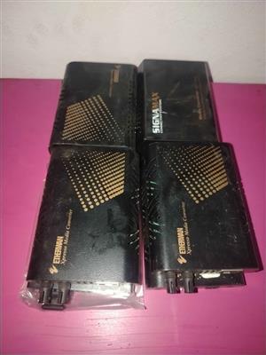 Fibre to Ethernet media converters