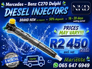 DIESEL INJECTORS MERC C270 