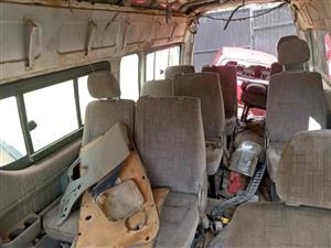 Toyota Quantum 2007 rear seatbelts 