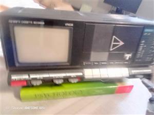 4•7" VR60N VINTAGE 1980s TEDELEX ANALOGY TV|RADIO|CASSETTE