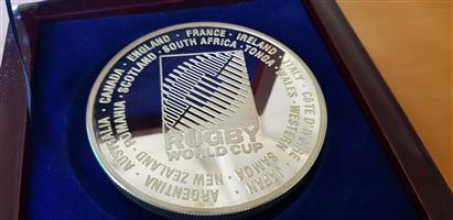 Rugby commemorative medallion