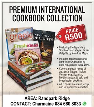 Premium International Cookbook Bundle