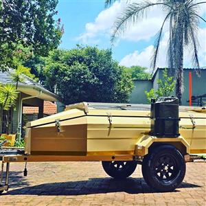 2025 CAMP MASTER TRAILER STILL NEW