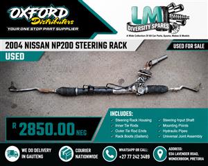 2004 Nissan NP200 Power Steering Rack used Used 