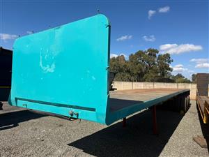 USED 2006 BURG 14.2M TRI-AXLE TRAILER FOR SALE 