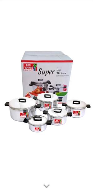 Bon Voyage 10 Piece Pot Set