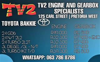 TOYOTA ENGINES FOR SALE