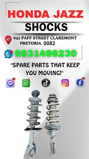 Honda Jazz shocks for sale  Affordable auto parts, unstoppable journeys Bgk Auto Spares