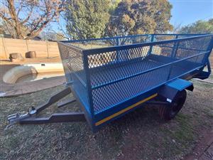 3MX1.5MX900MM UNBRAKE TRAILER 1600KG MESH